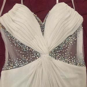 White Prom Dress